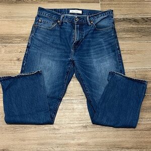 GAP Men's Classic Straight Dark Blue Jeans